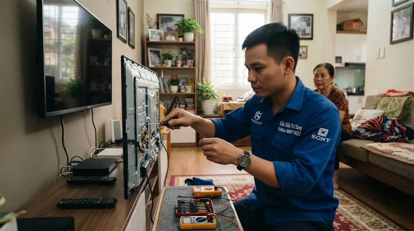 Sửa tivi sony phường An Đông chuyên nghiệp tận nhà