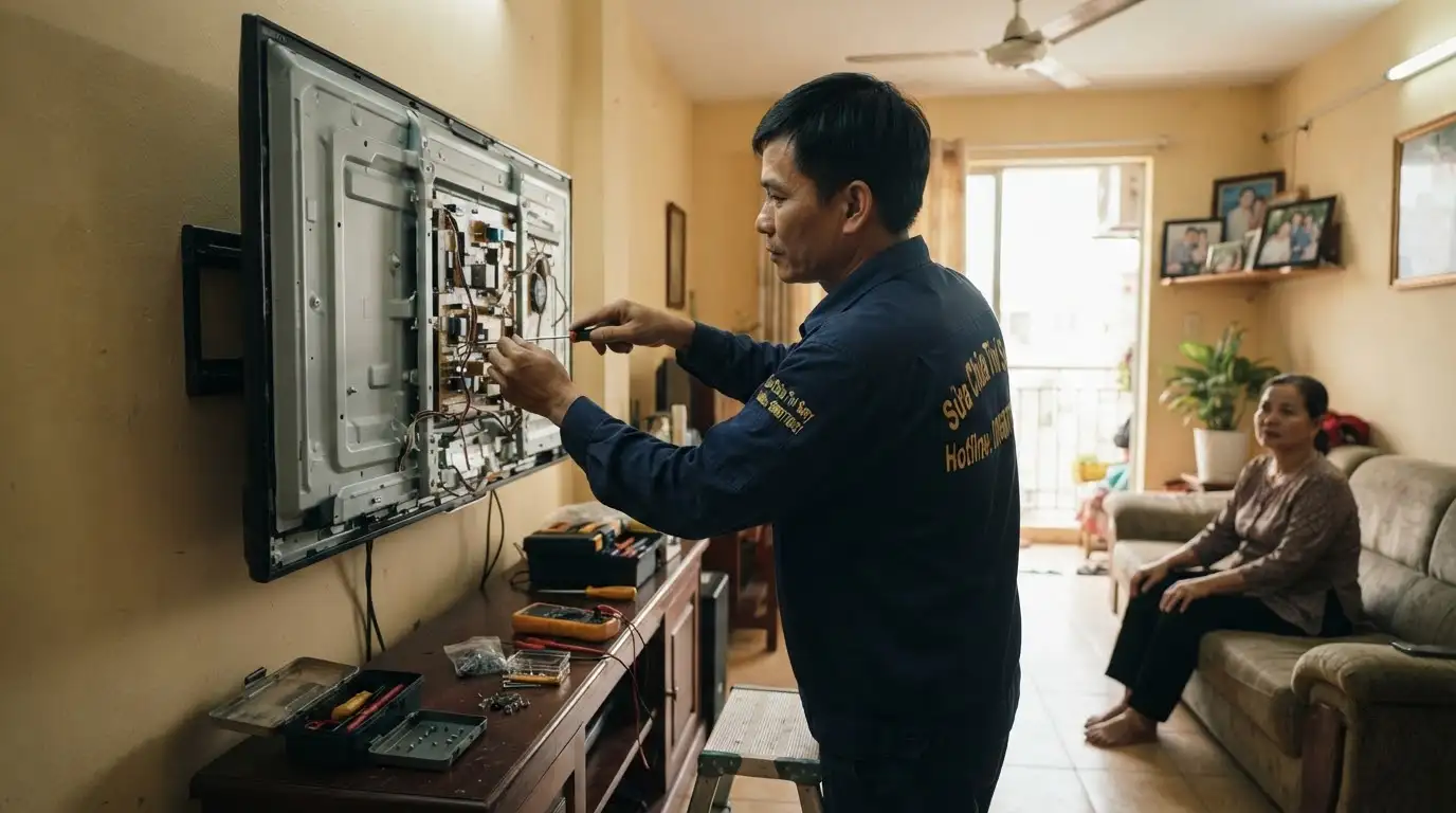 Sửa tivi sony phường Bình Lợi Trung chuyên nghiệp tận nơi