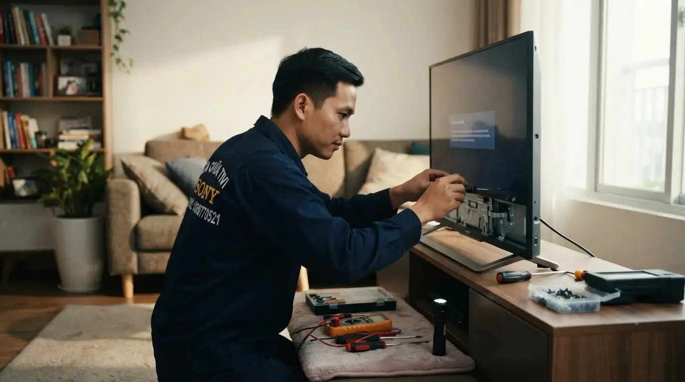 Sửa tivi sony phường Bình Tân