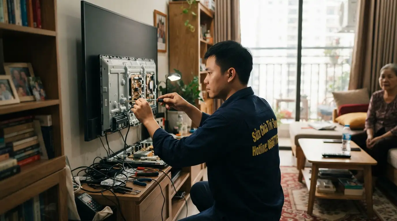 Dịch vụ sửa tivi sony uy tín phường Bình Tân