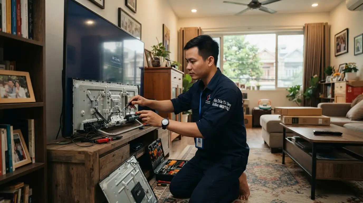 Sửa tivi sony phường Bình Thạnh uy tín tại nhà