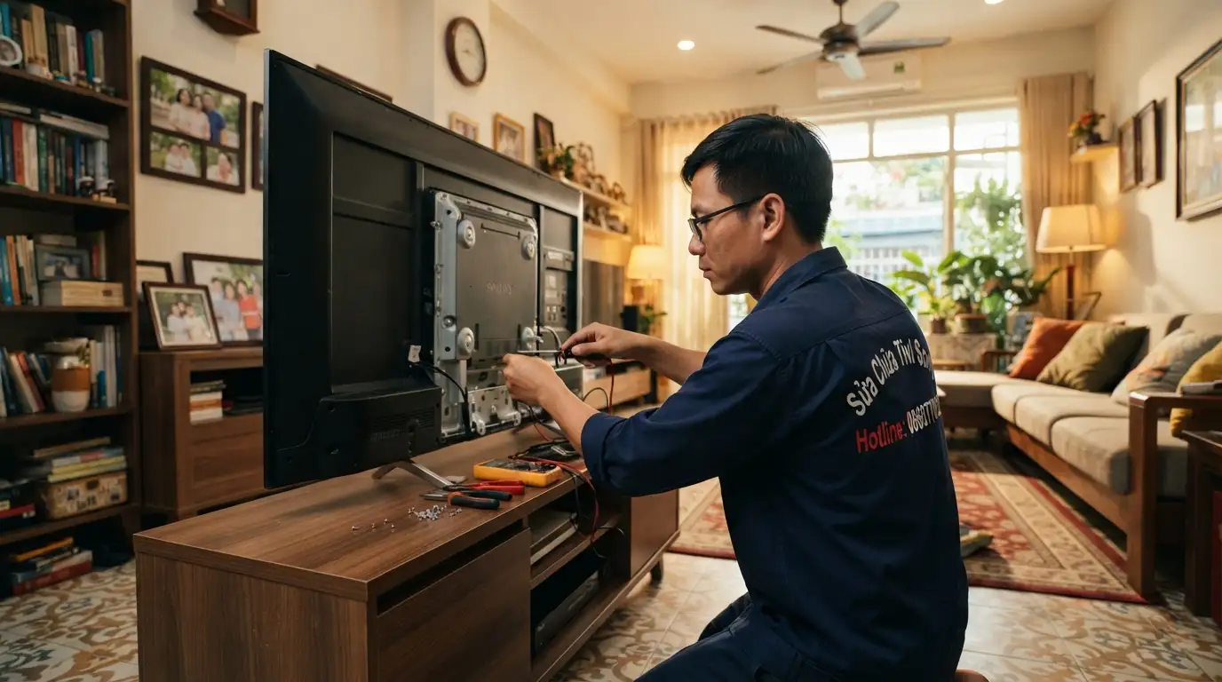 Sửa tivi sony phường Chánh Hưng bảng giá niêm yết minh bạch