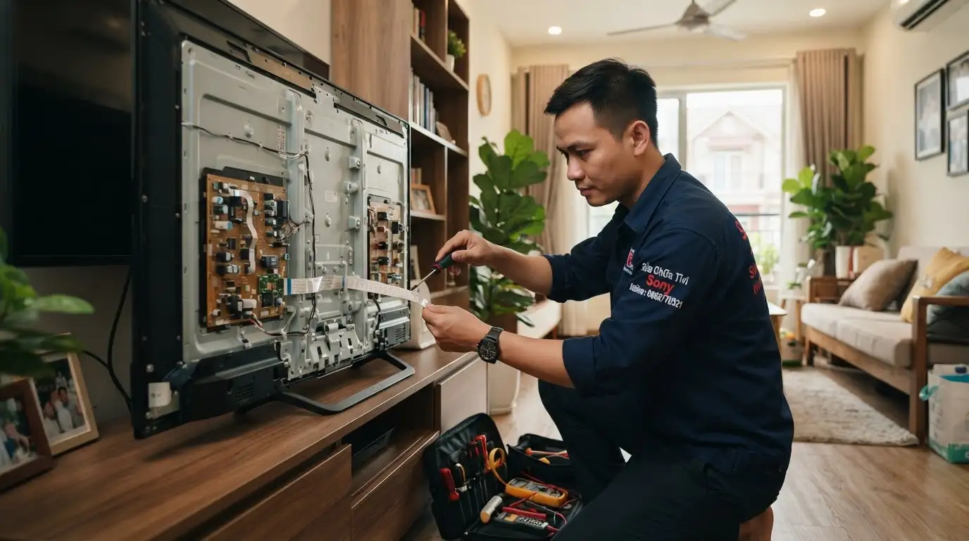 Sửa tivi sony phường Khánh Hội nhanh chóng giá rẻ
