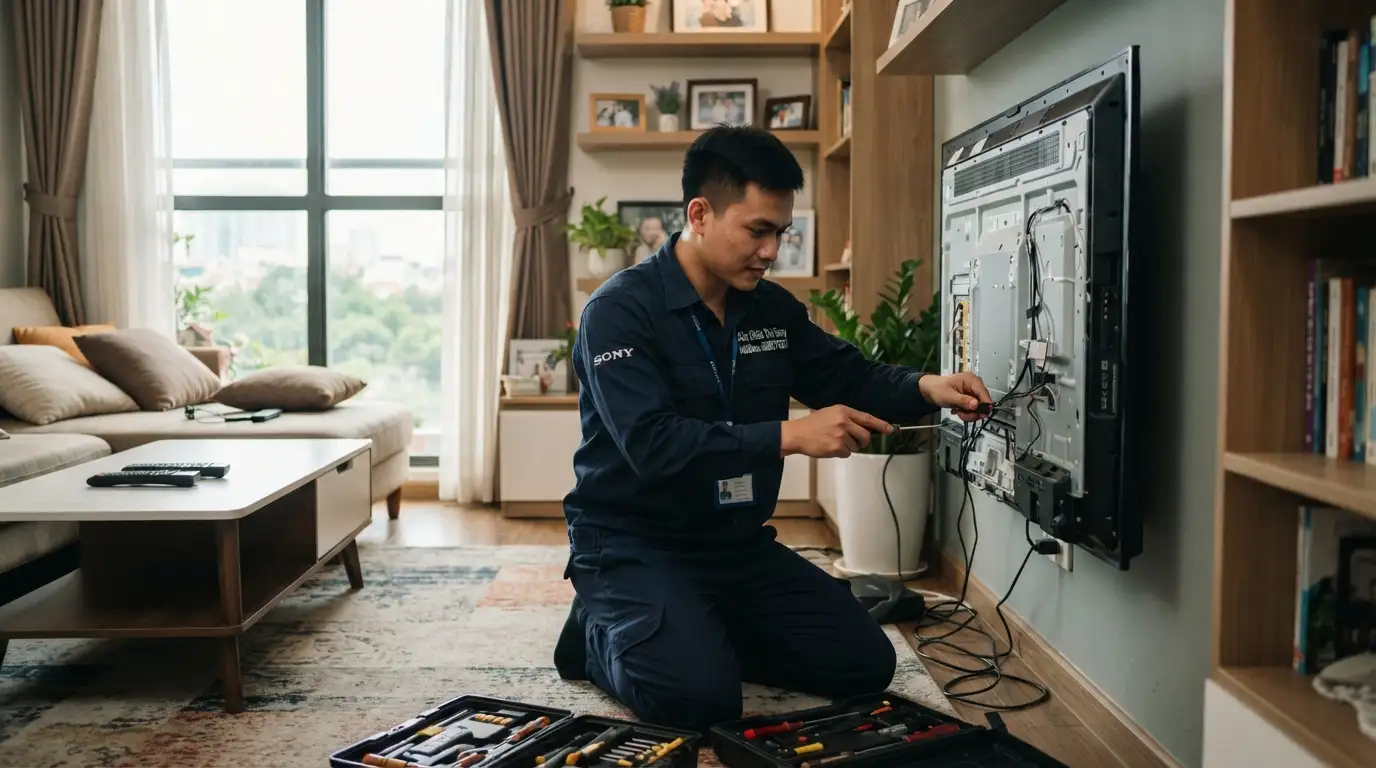 Thợ sửa tivi sony phường Minh Phụng tay nghề cao