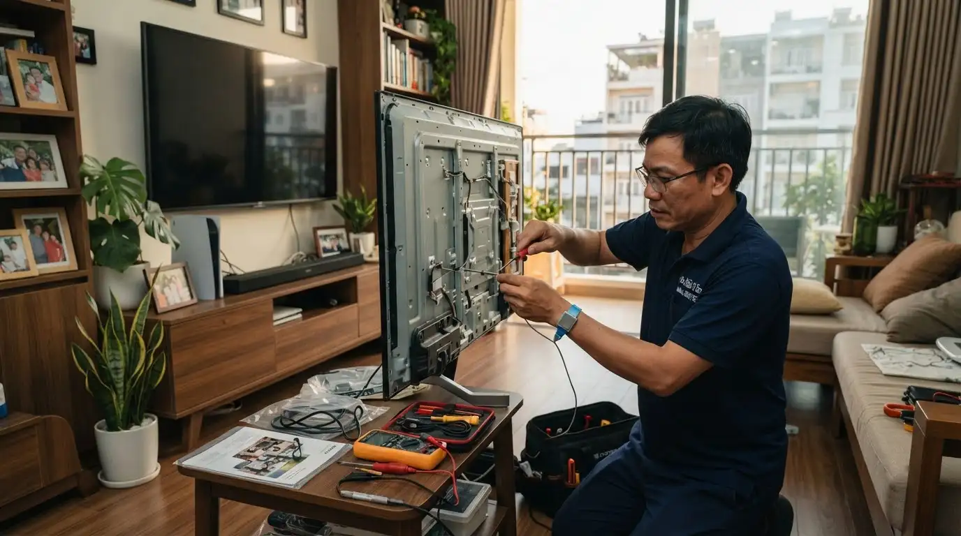 Địa chỉ sửa tivi sony phường Phước Long uy tín nhanh chóng