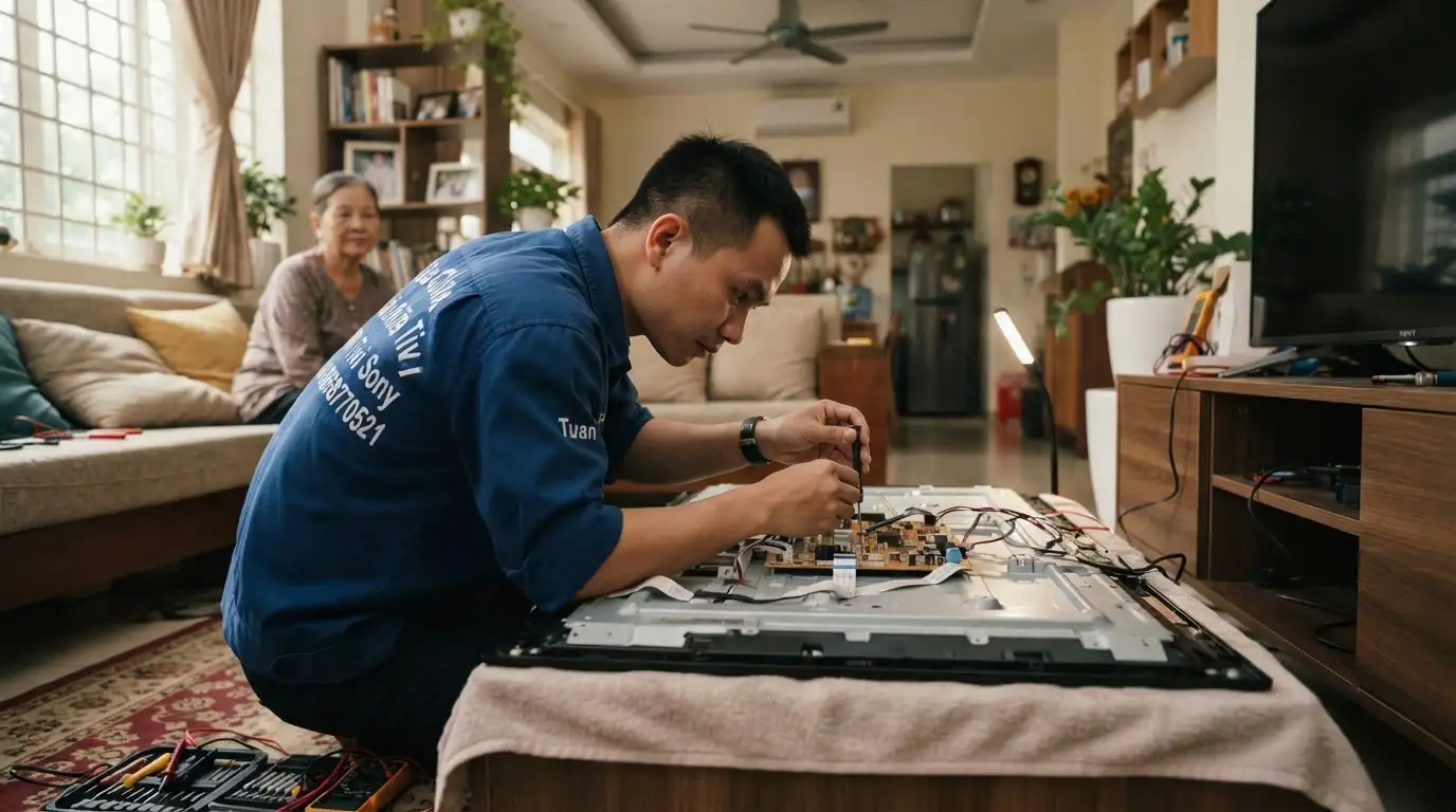 Sửa tivi sony phường Tam Bình thợ giỏi có mặt nhanh