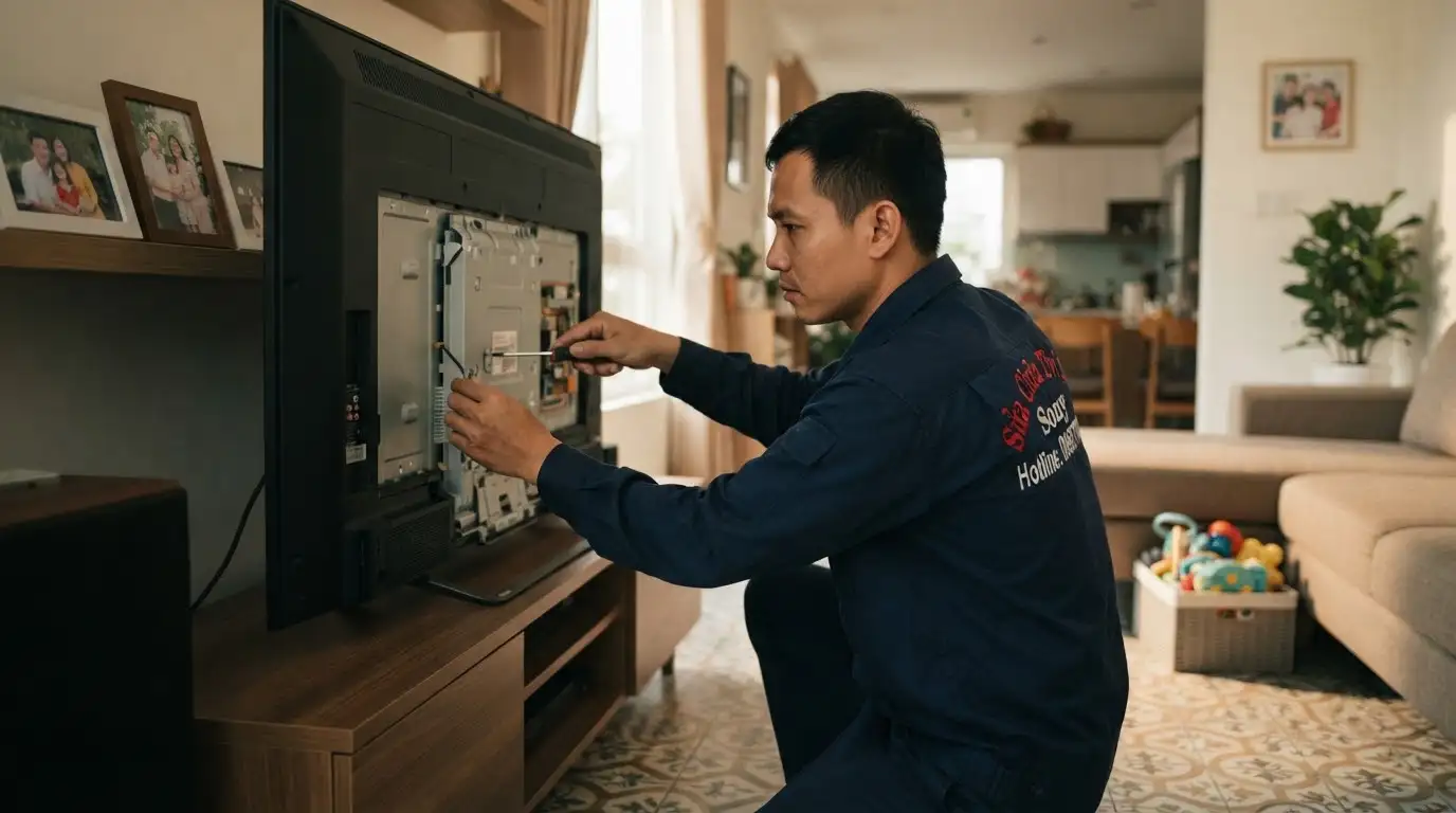 Sửa tivi sony phường Tam Bình thay linh kiện chính hãng