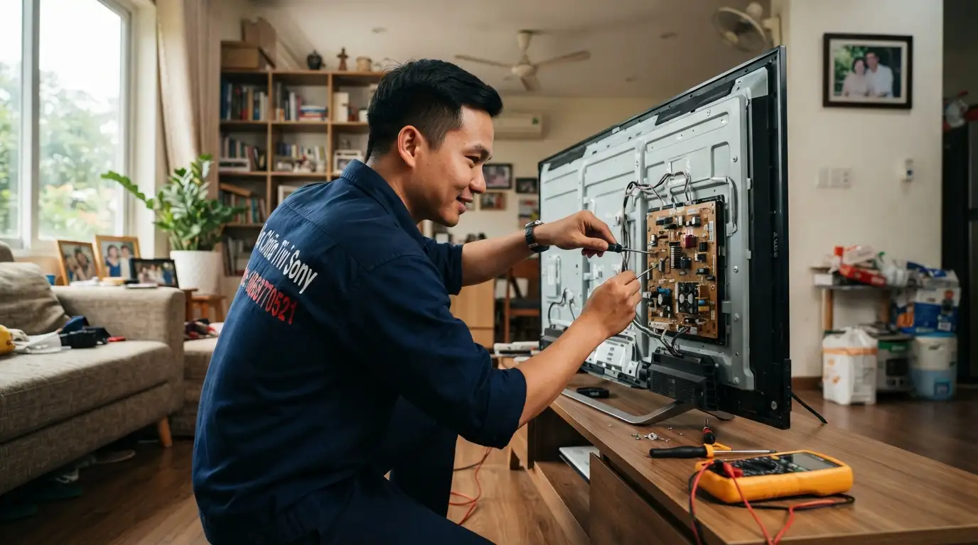 Kỹ thuật viên sửa chữa tivi sony phường tam bình chuyên nghiệp