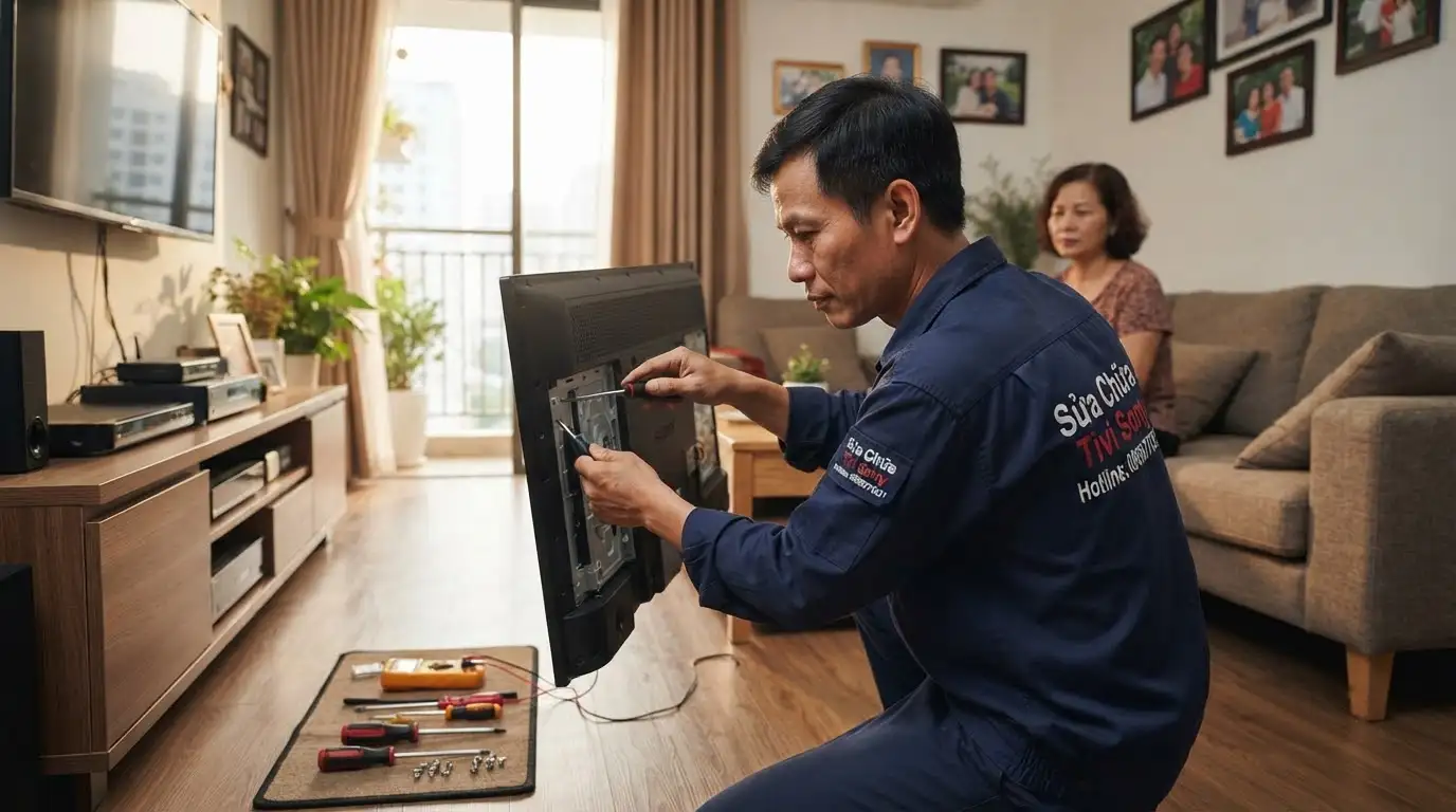 Sửa tivi sony phường Tân Bình chuyên nghiệp tận nơi