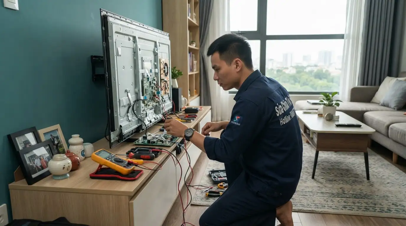 Sửa tivi sony tại nhà phường Tân Hưng kiểm thử chất lượng