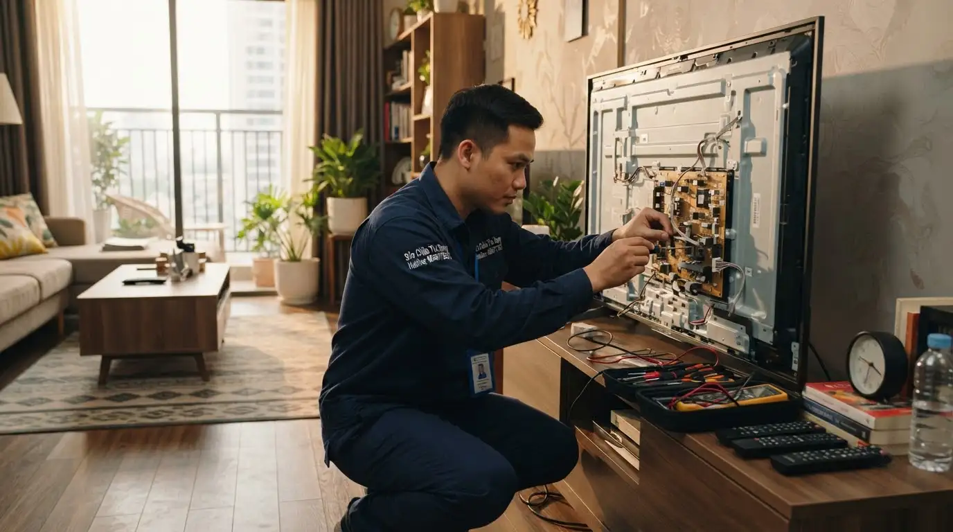 Sửa tivi sony phường Tân Phú chuyên nghiệp uy tín