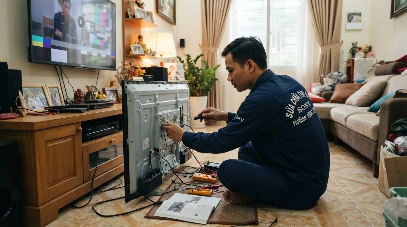 Thợ sửa tivi sony phường tân sơn hòa chuyên nghiệp