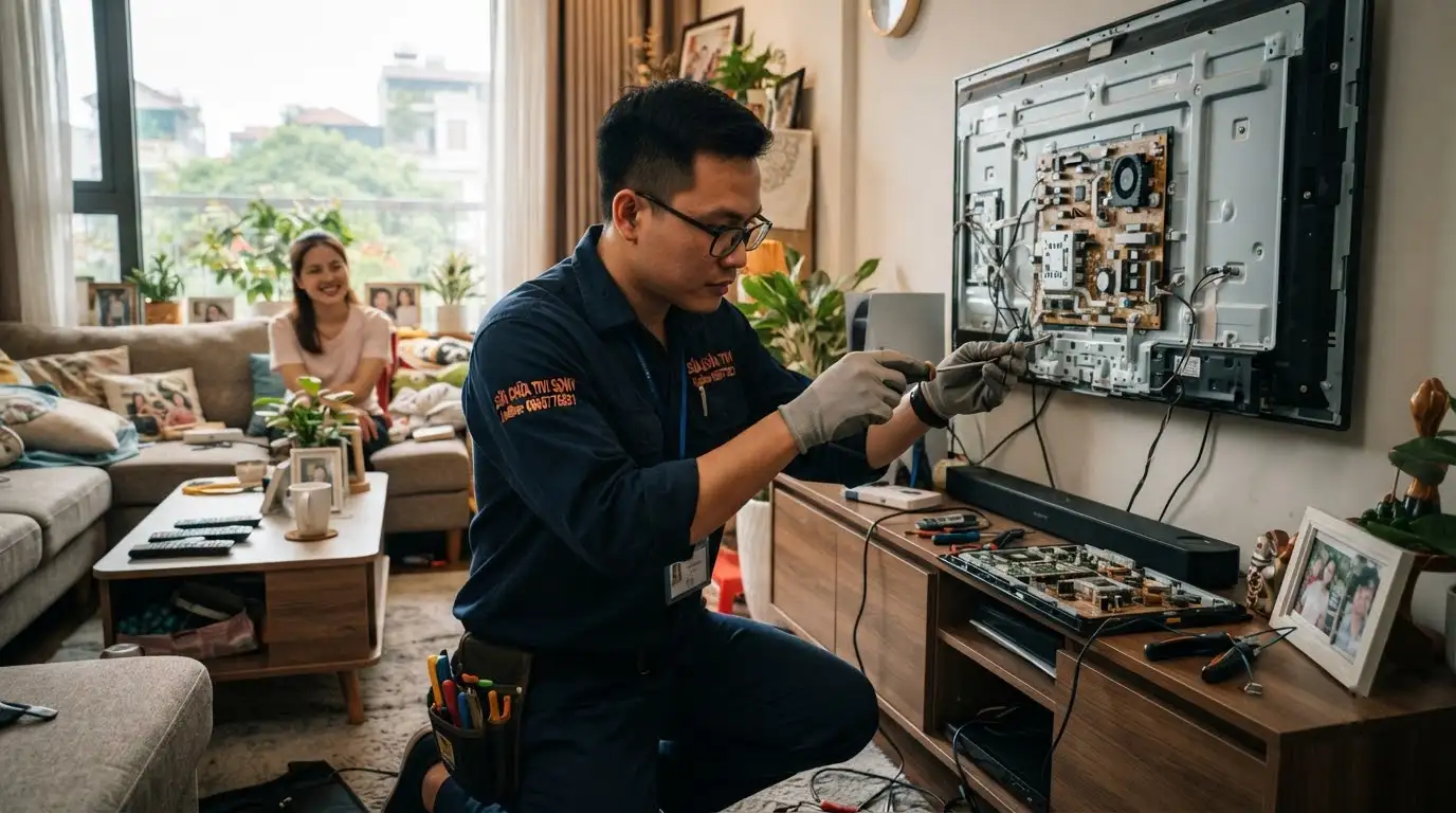 Sửa tivi sony phường Tân Sơn Nhất chuyên nghiệp tại nhà