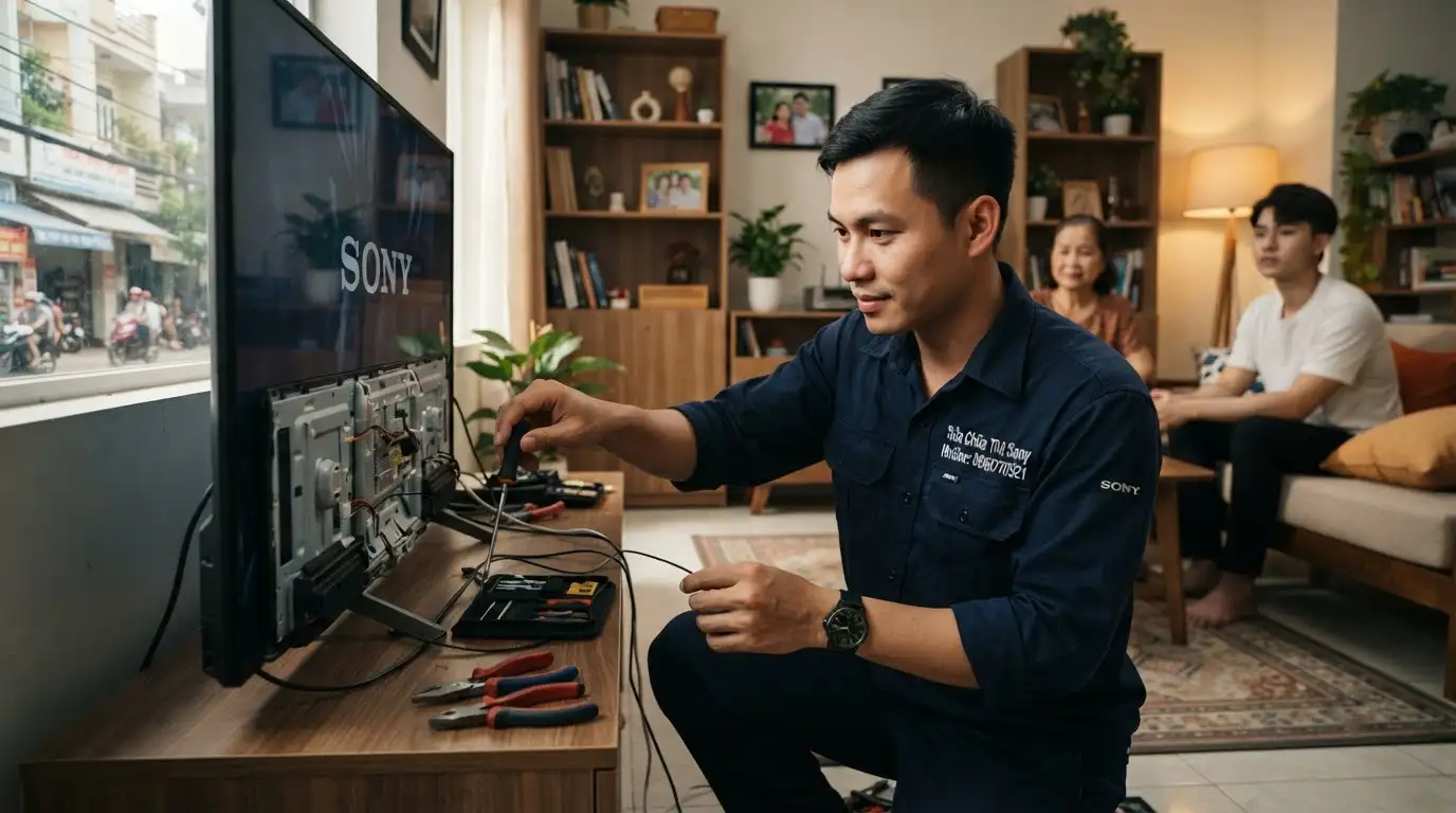 Sửa tivi sony phường Tân Tạo giá rẻ uy tín chất lượng