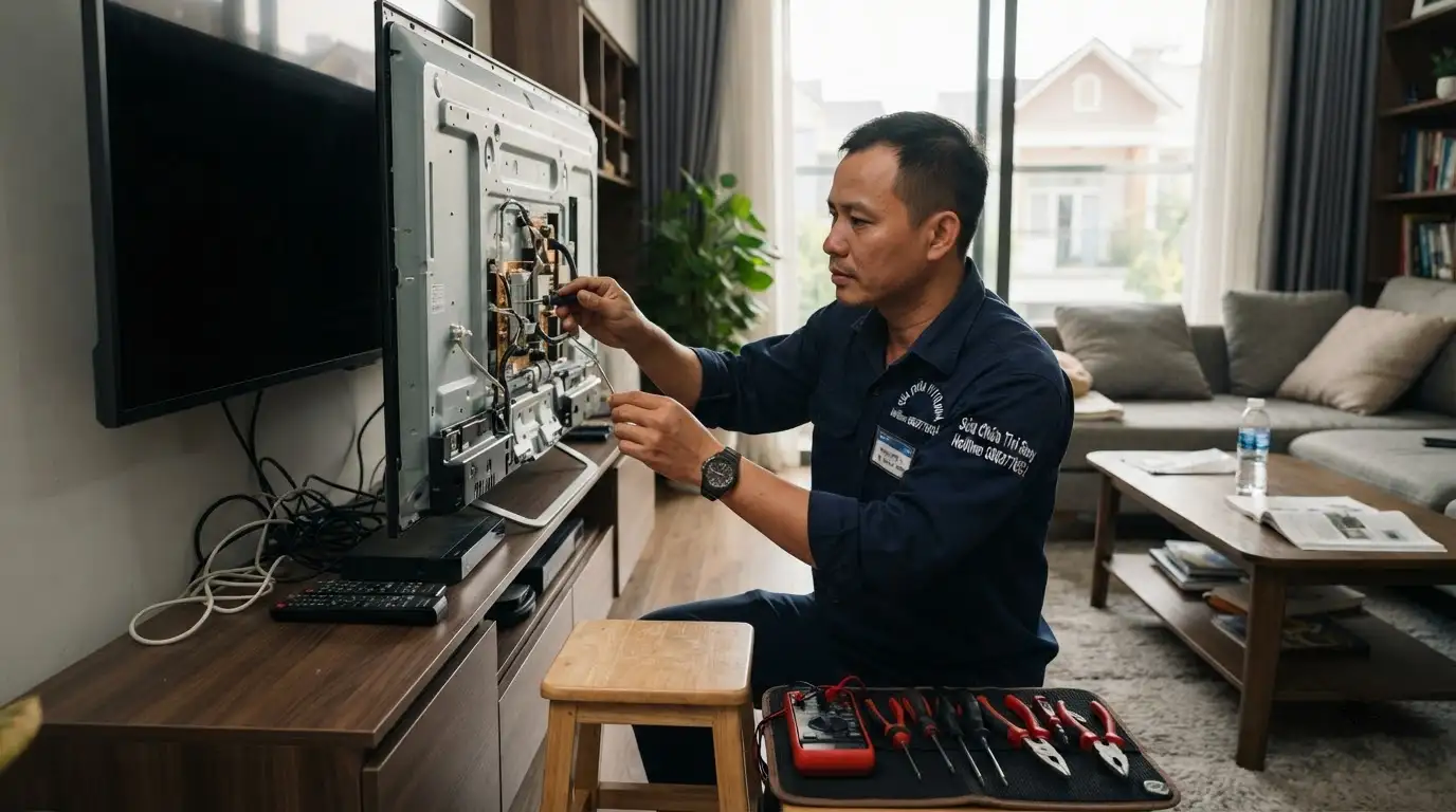 Sửa tivi sony phường Thông Tây Hội uy tín