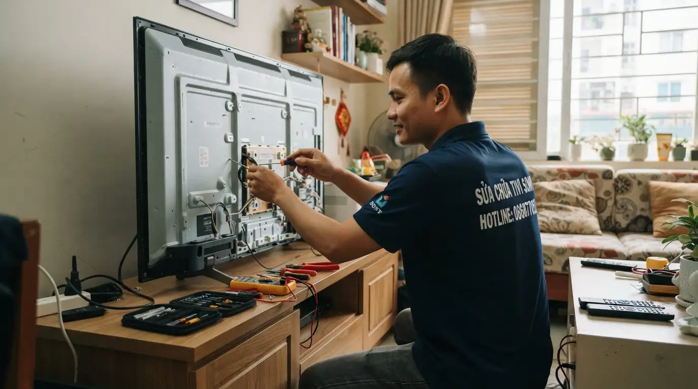 Sửa tivi sony quận 3 uy tín giá rẻ