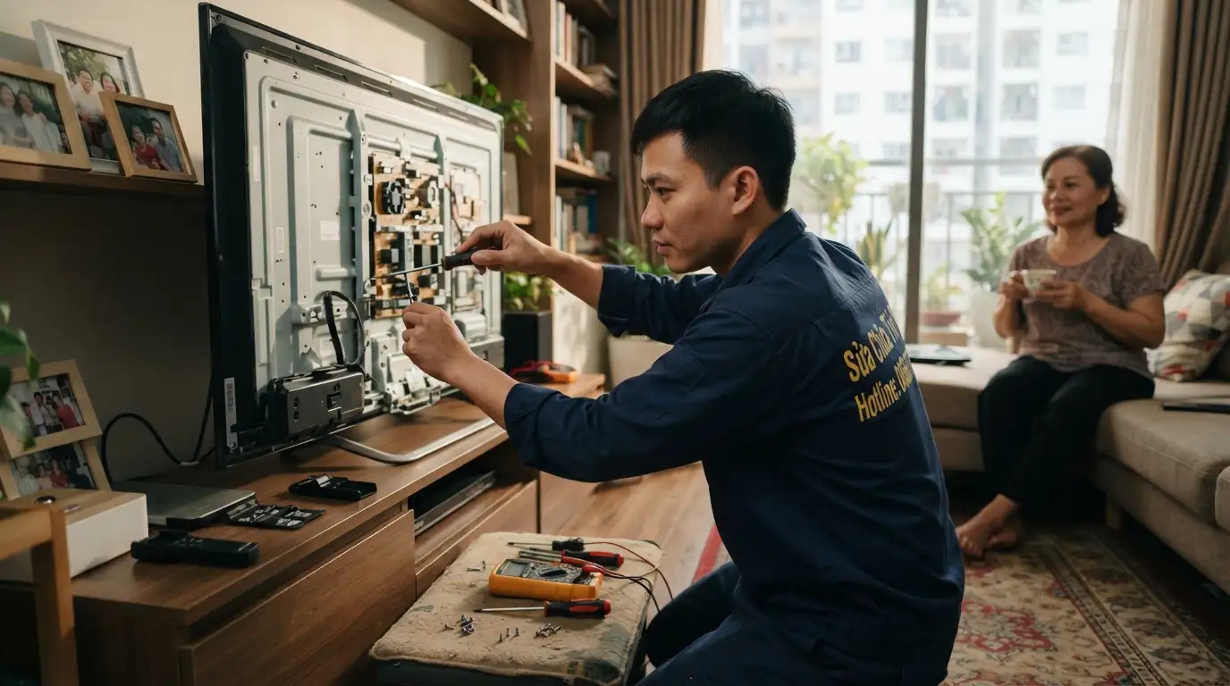 Sửa tivi sony quận 8