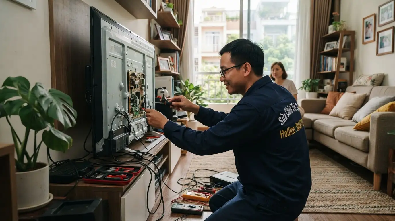 Sửa tivi sony quận Tân Bình chuyên nghiệp tận nhà