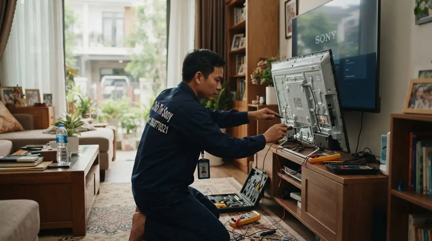 Sửa tivi sony quận Thủ Đức chuyên nghiệp uy tín