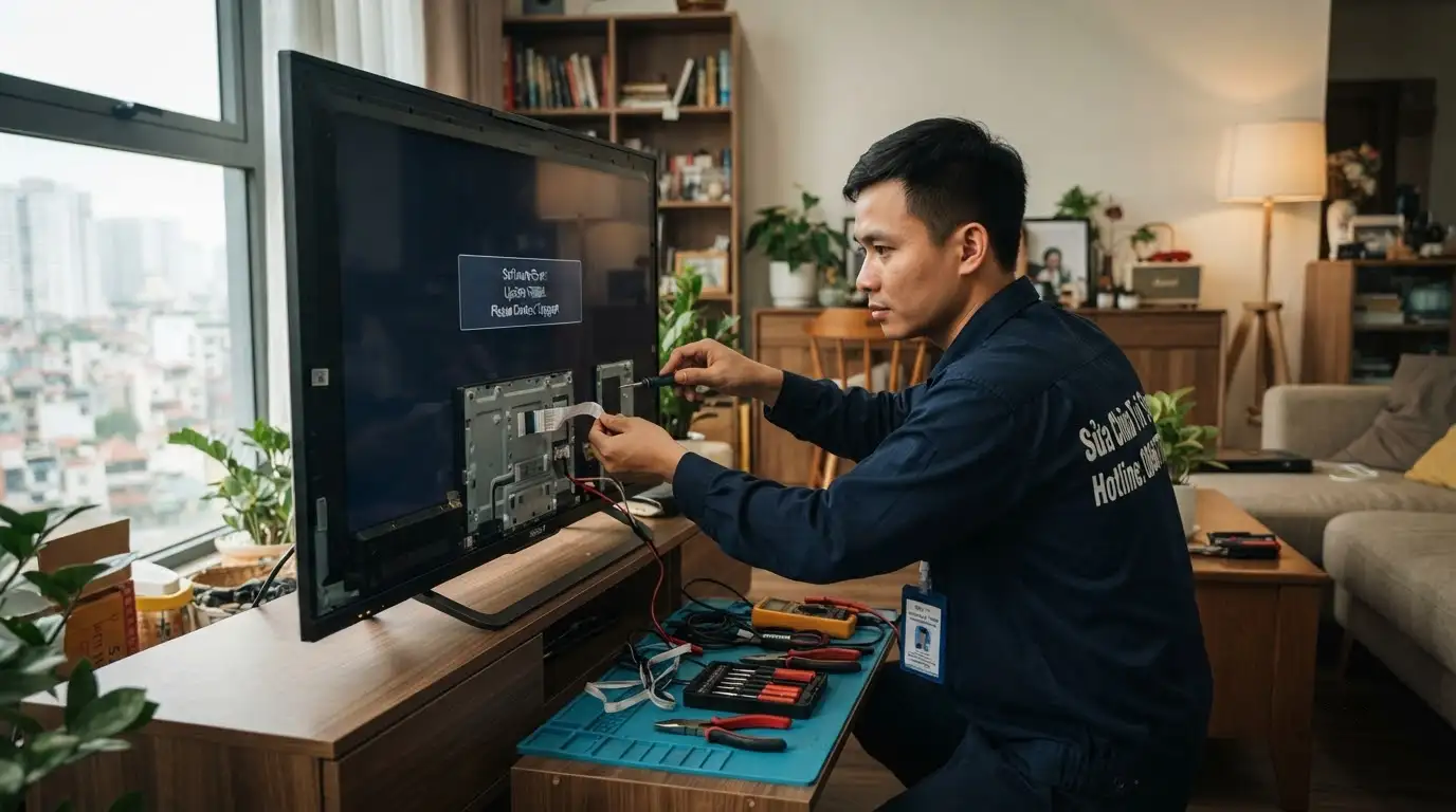 sửa tivi sony cập nhật phần mềm bị lỗi
