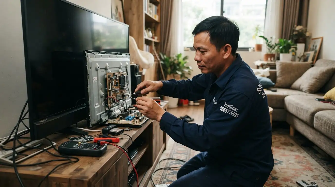Bảng giá sửa chữa thay thế linh kiện tivi Sony chuyên nghiệp