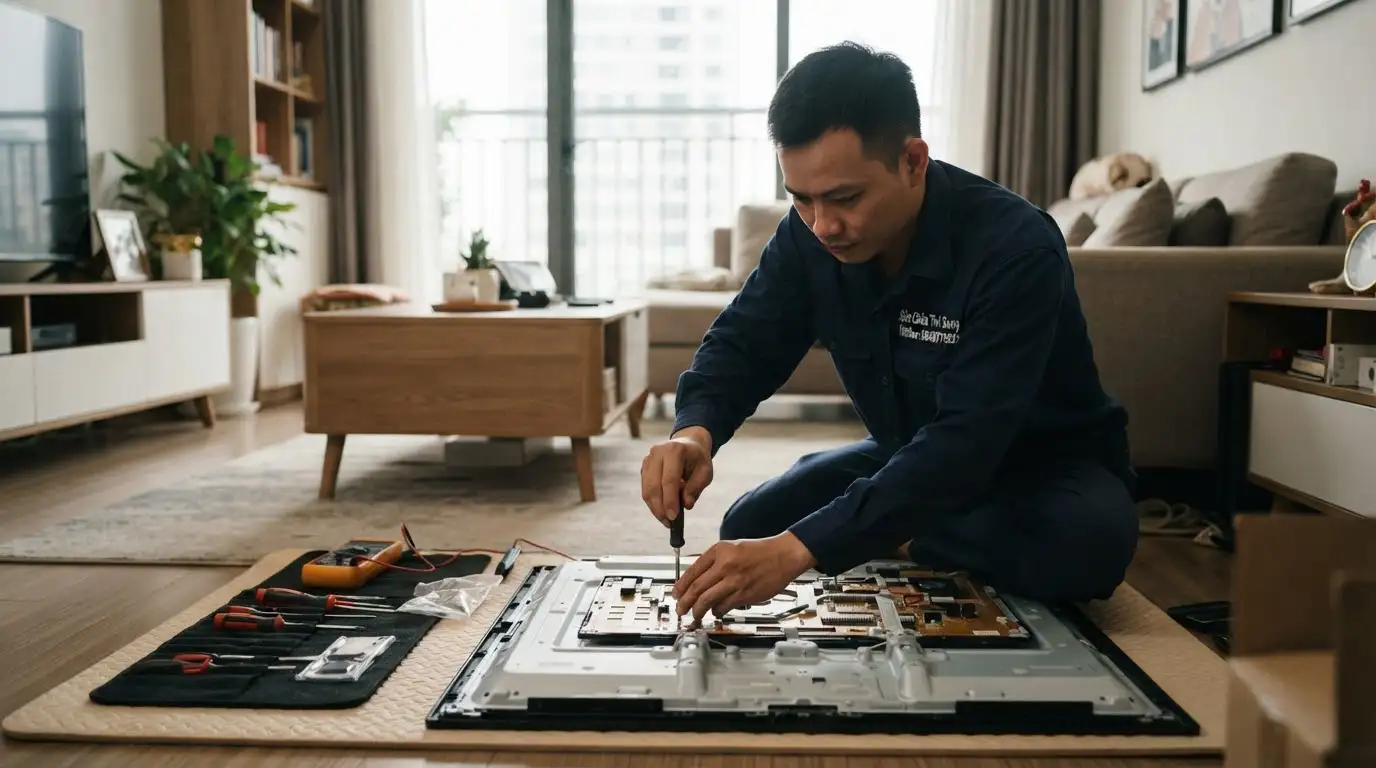 tivi sony hỏng bo nguồn