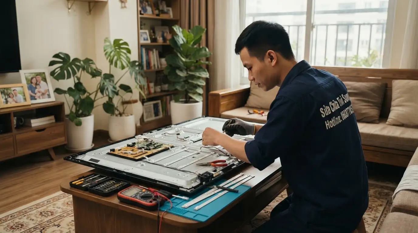 tivi sony hỏng đèn led