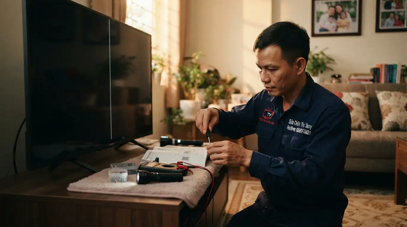 bảng giá chi phí sửa tivi sony không lên hình tại nhà