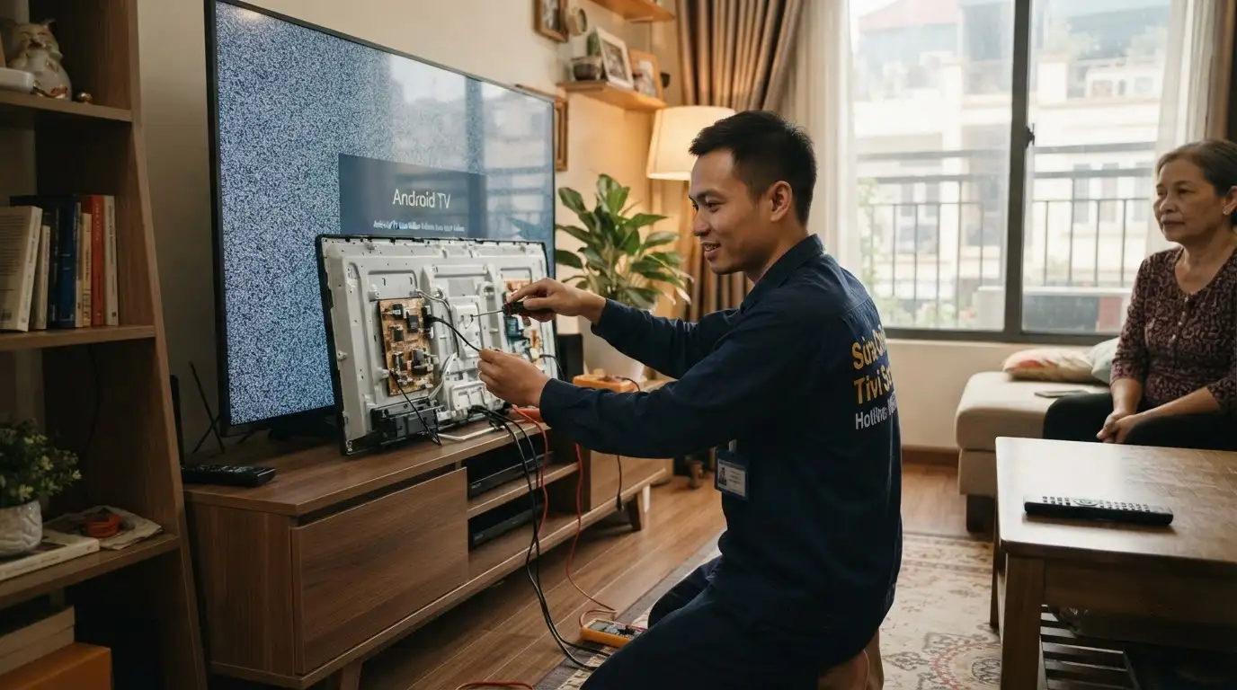 tivi sony lỗi phần mềm